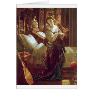 Mediaeval woman bedroom