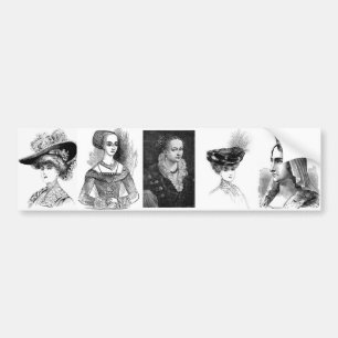 Mediaeval Woman Bumper Sticker