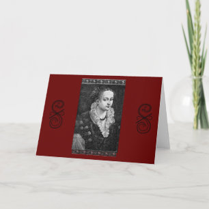 Mediaeval Woman Greeting Card