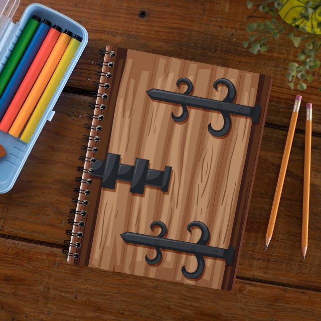 Mediaeval Wooden Door Notebook (Creator Uploaded)