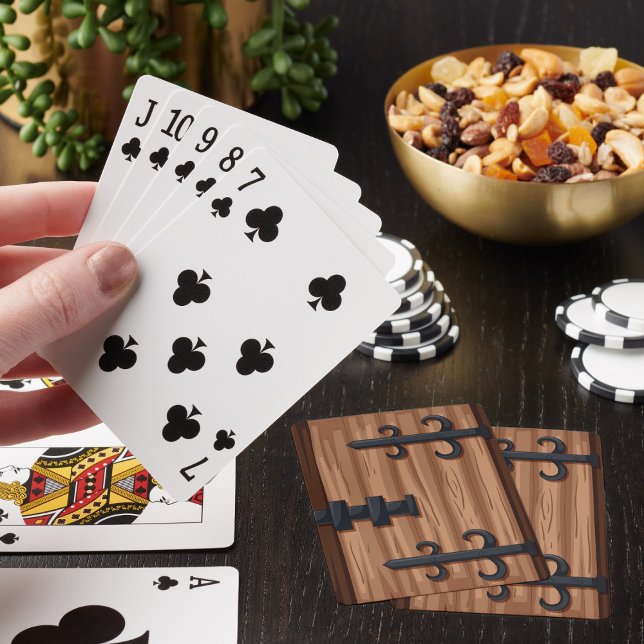 Mediaeval Wooden Door Playing Cards (Creator Uploaded)