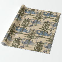 Mediaeval Yule Dragon Tiled