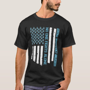 Median Arcuate Ligament Syndrome Mals Ribbon No On T-Shirt