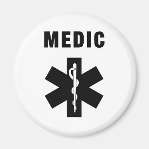 Medic Star of Life Magnet