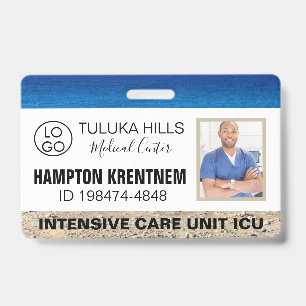 Medica Photo ID Surfs Up Badge