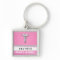 Medical Alert Keychain - Customise - PINK