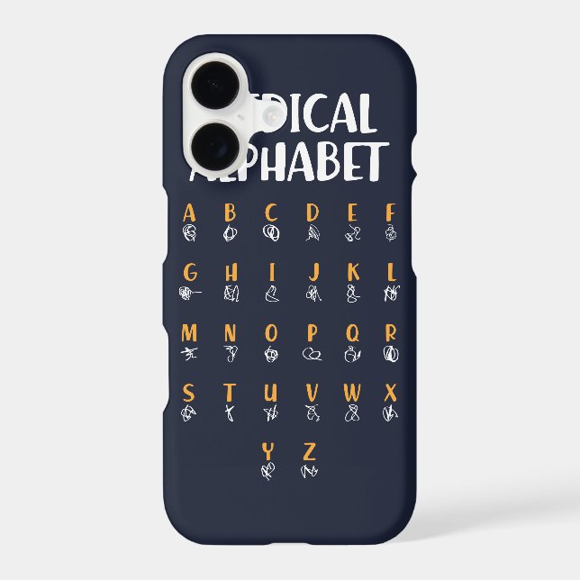 Medical Alphabet (Back)