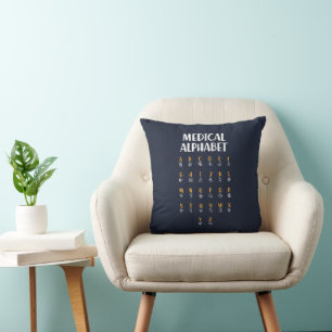 Medical Alphabet Cushion