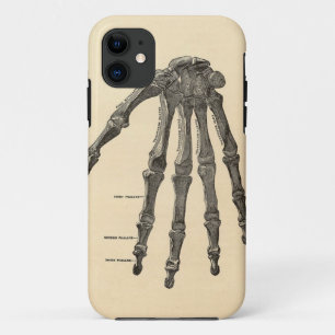Medical Anatomy Hand Bones iPhone Case