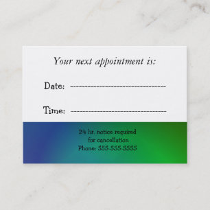 Medical Appointment Card