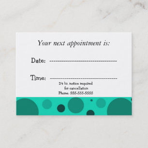 Medical Appointment Card
