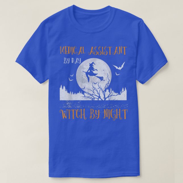 Medical Assistant By Day Witch By Night Women Hall T-Shirt (Design Front)
