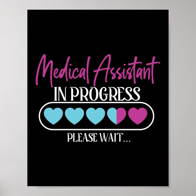 Medical Assistant Cma Medical Assistant In Poster (Front)