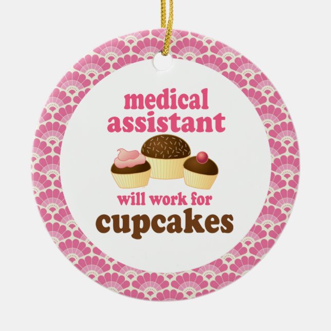 Medical Assistant Gift Ornament (Front)