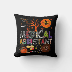 Medical Assistant Halloween Zombie Costume Scary P Cushion