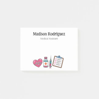 Medical Assistant Healthcare Worker Post-it Notes