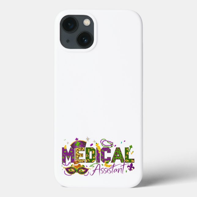 Medical Assistant - Mardi Gras Case-Mate iPhone Case (Back)