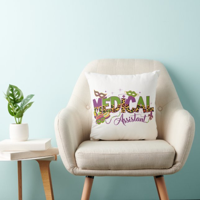Medical Assistant - Mardi Gras Cushion (Chair)