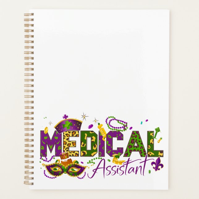 Medical Assistant - Mardi Gras Planner (Front)