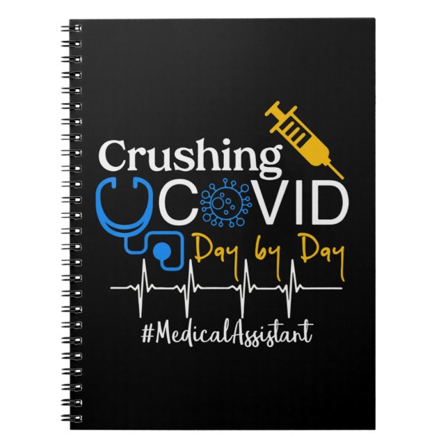 Medical Assistant Perfect Gift Idea for Medical As Notebook (Front)