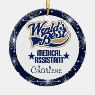 Medical Assistant Personalised Gift Ornament