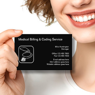 Medical Billing And Coding Service Business Card