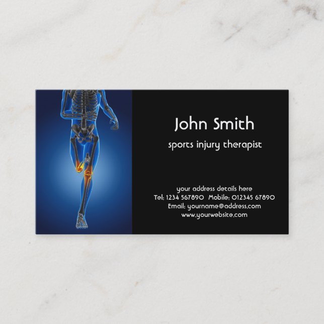 Medical Business Card (Front)