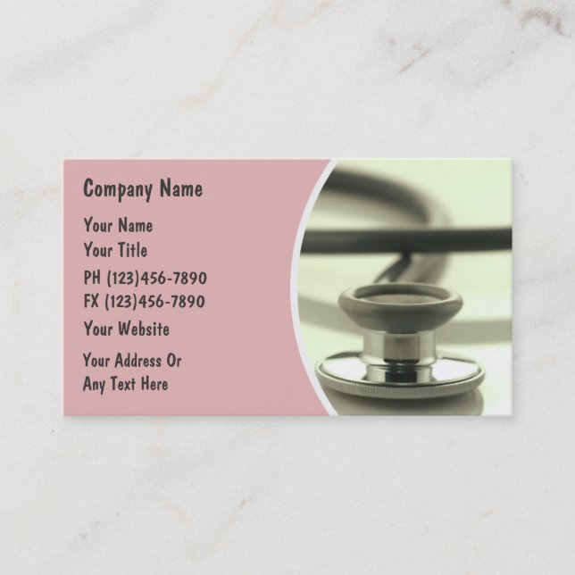 Medical Business Cards (Front)