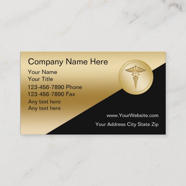 Medical Business Cards (Front)