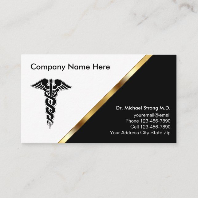 Medical Business Cards (Front)