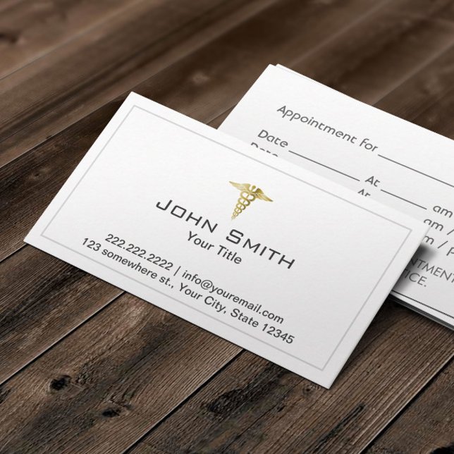 Medical Care Appointment Professional Card (Creator Uploaded)