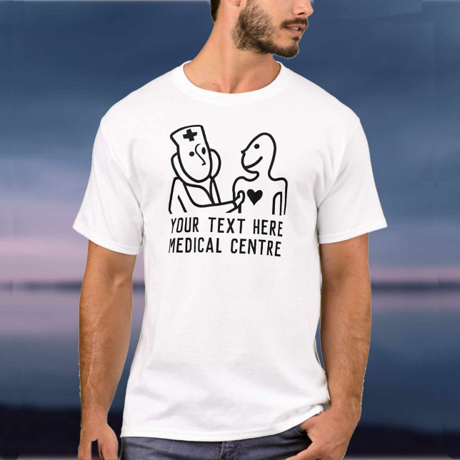 Medical Centre Heart Health Theme T-Shirt (Creator Uploaded)