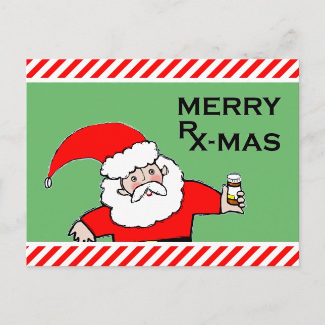Medical Christmas Holiday Cards (Front)