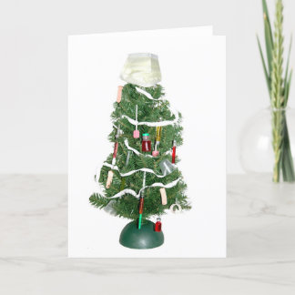 Medical Christmas tree Holiday Card