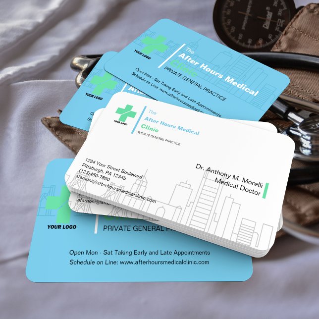 Medical Clinic Business Card (Creator Uploaded)
