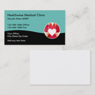 Medical Clinic Nurse Practitioner  Business Card