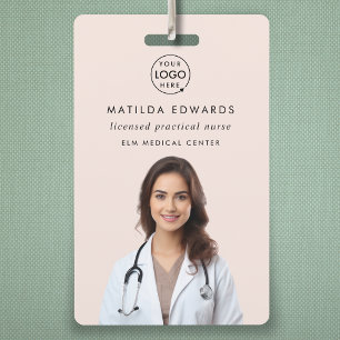 Medical Clinical Staff Employee Security Identity ID Badge