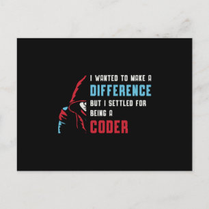 Medical Coder Being A Coder Coding ICD Coder Gift Postcard