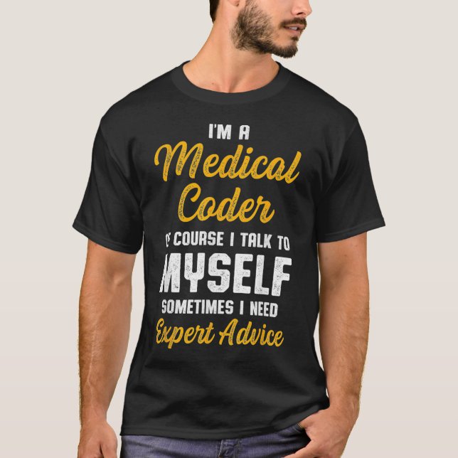 Medical Coder Biller Coding _39  T-Shirt (Front)