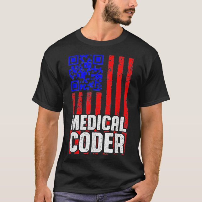 Medical Coder Biller Coding _75  T-Shirt (Front)