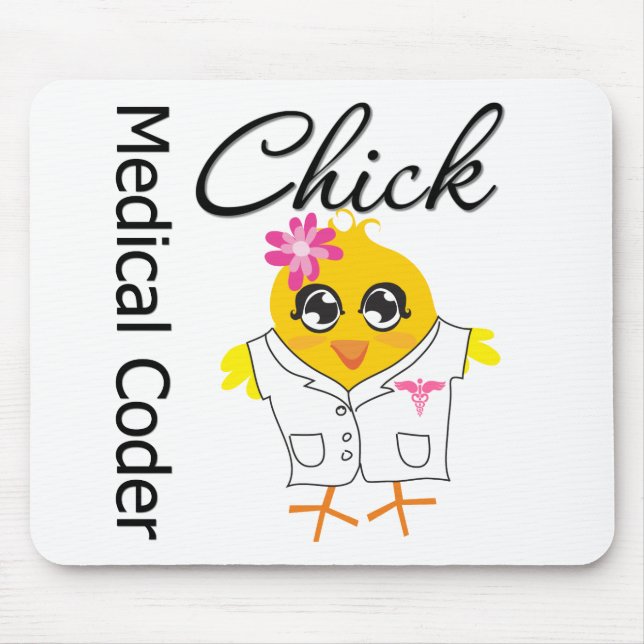 Medical Coder Chick Mouse Pad (Front)