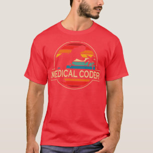 Medical Coder Dinosaur T-Shirt
