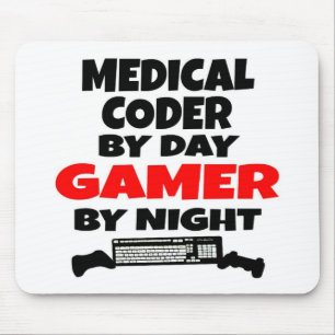 Medical Coder Gamer Mouse Pad