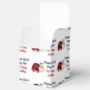 Medical Coder Ladybug2 Favour Box