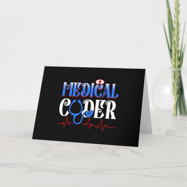 Medical Coder Medicare Coding Medical Card (Front)