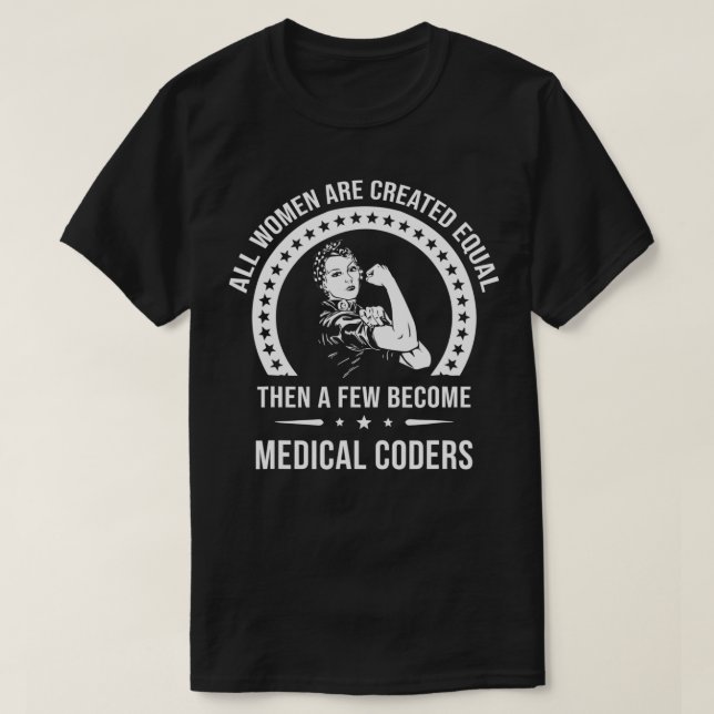 Medical Coder s for Women  Medical Coder  T-Shirt (Design Front)
