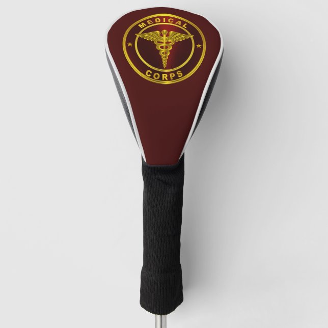 Medical Corps Golf Head Cover (Front)