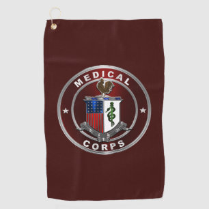 Medical Corps Golf Towel