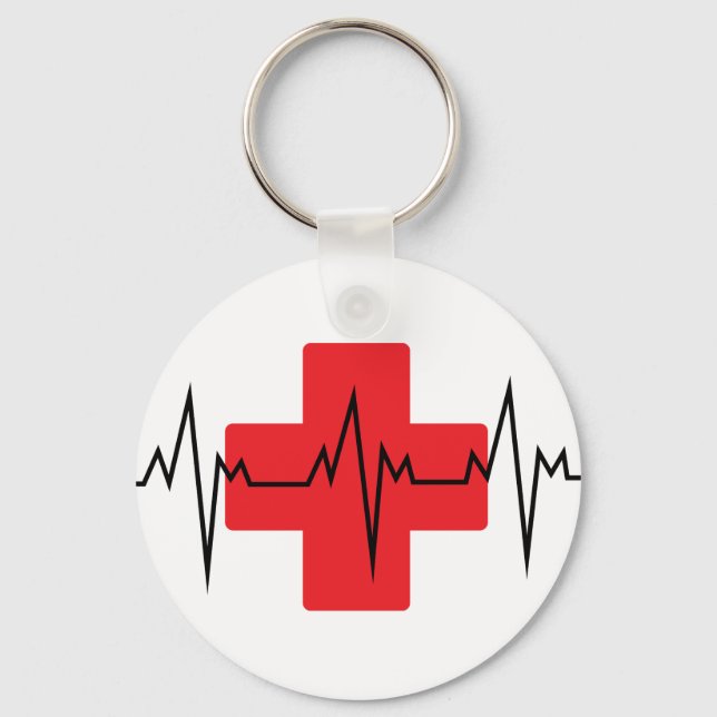 Medical cross key ring (Front)