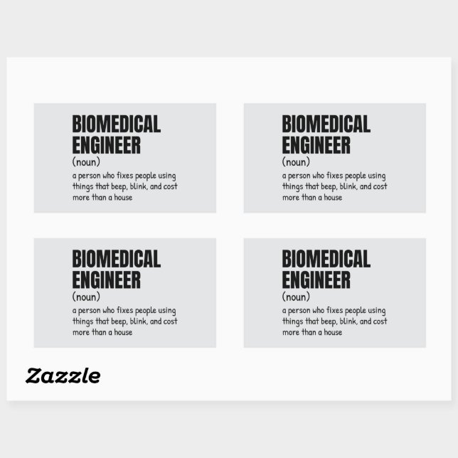 Medical Device Engineer Definition Sticker (Sheet)